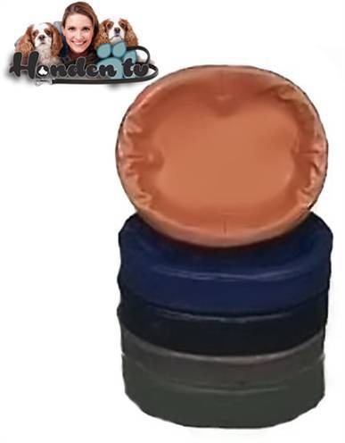 Bia bed ovaal blauw