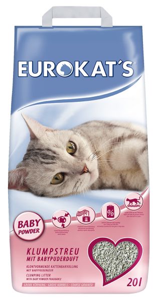 Eurokat's babypoedergeur kattenbakvulling