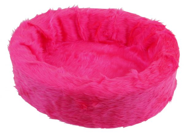 Petcomfort bontmand fel roze