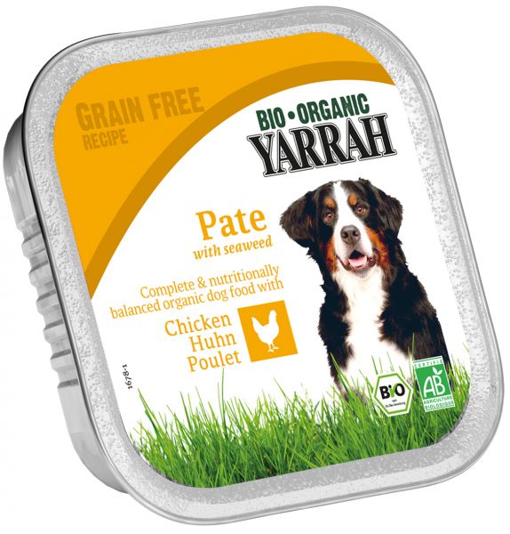 Yarrah dog kuipje welness pate kipzeewier Yarrah dog kuipje welness pate kipzeewier