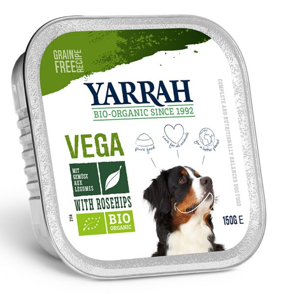 Yarrah dog kuipje pate vegetarische brokjes met groente