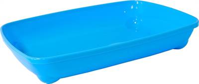Boon plastic kittenbak rand licht blauw