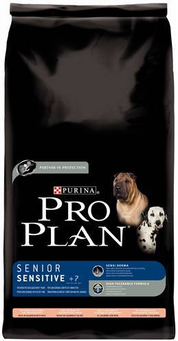 Pro plan dog senior 7 sensitive zalm rijst