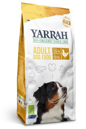 Yarrah dog 100 biologische brok kip Yarrah dog 100 biologische brok kip