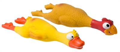 Adori latex toy kip met piep