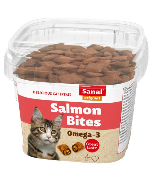 SANAL CAT SALMON BITES CUP 95; 75 GR