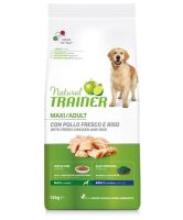 Natural trainer dog maxi adult chicken / rice hondenvoer