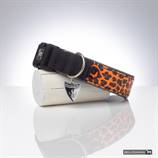 Bellomania boutique flash halsband voor hond jezebel punk neon oranje
